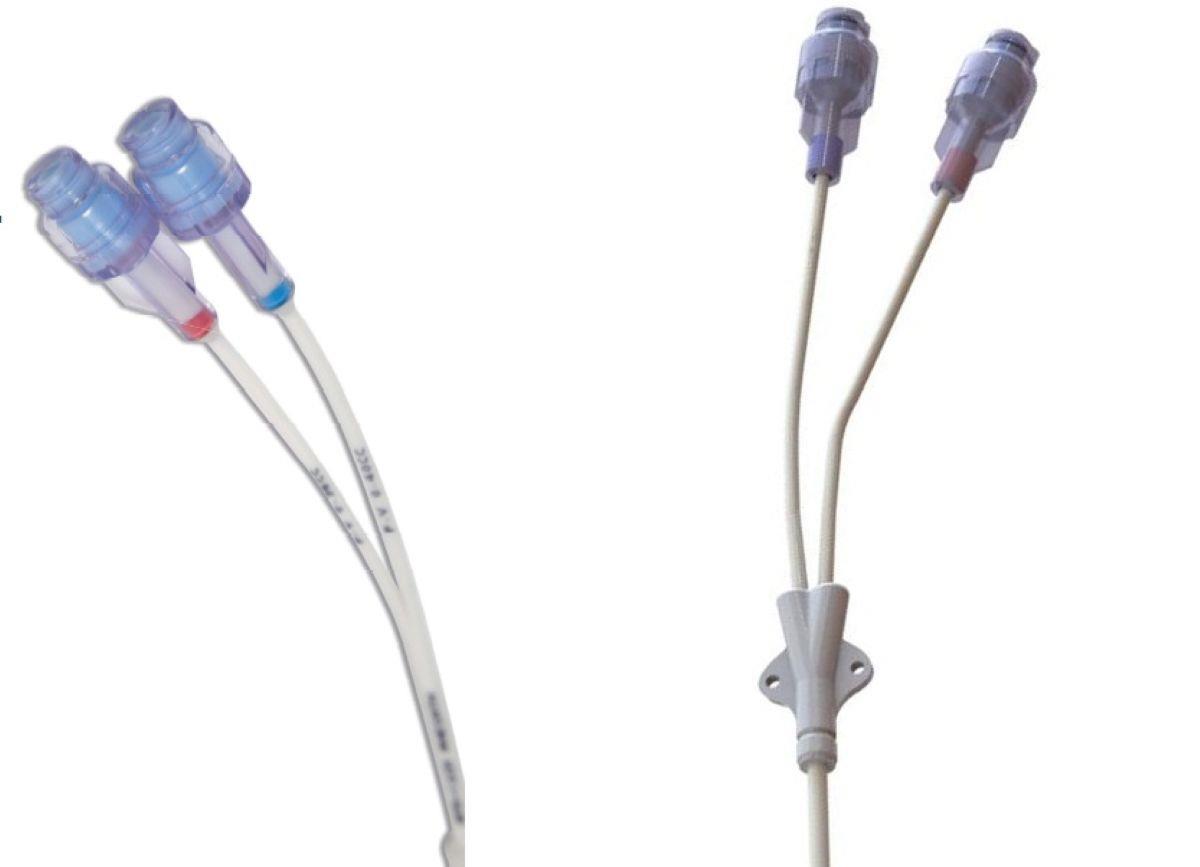 P2TC-KV Entegre Valfli Pediatrik Kalıcı Hemodiyaliz Kateterleri